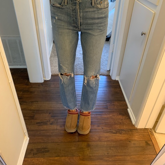 Mothers distressed denim - Picture 6 of 8